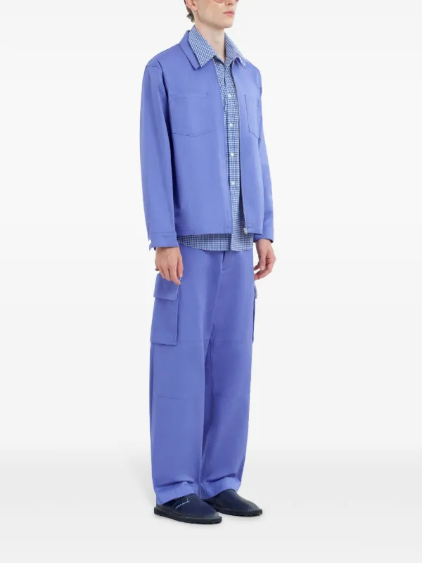 Marni シャツジャケット | パープル | FARFETCH JP