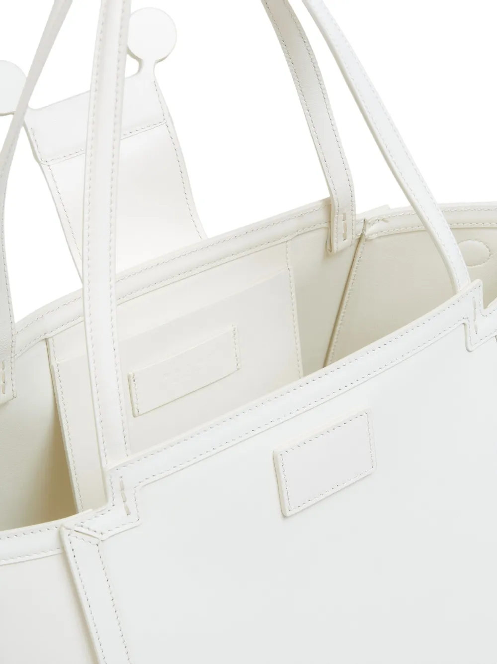 Marni Riviera shopper met structuur Wit