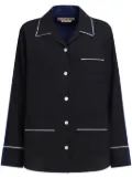 Marni virgin wool pajama shirt - Black