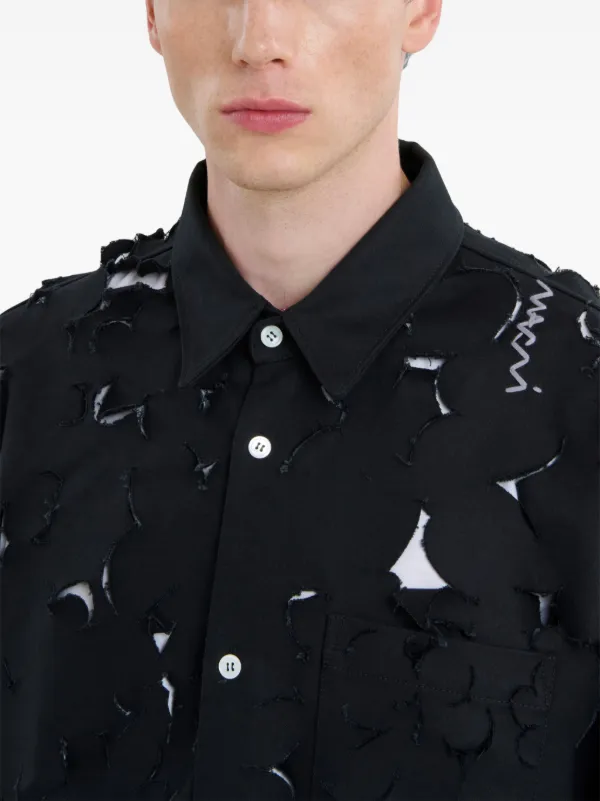 【関税込み】Marni シャツ 関税込み】Marni ブルー ストライプ シャツ (MARNI/シャツ