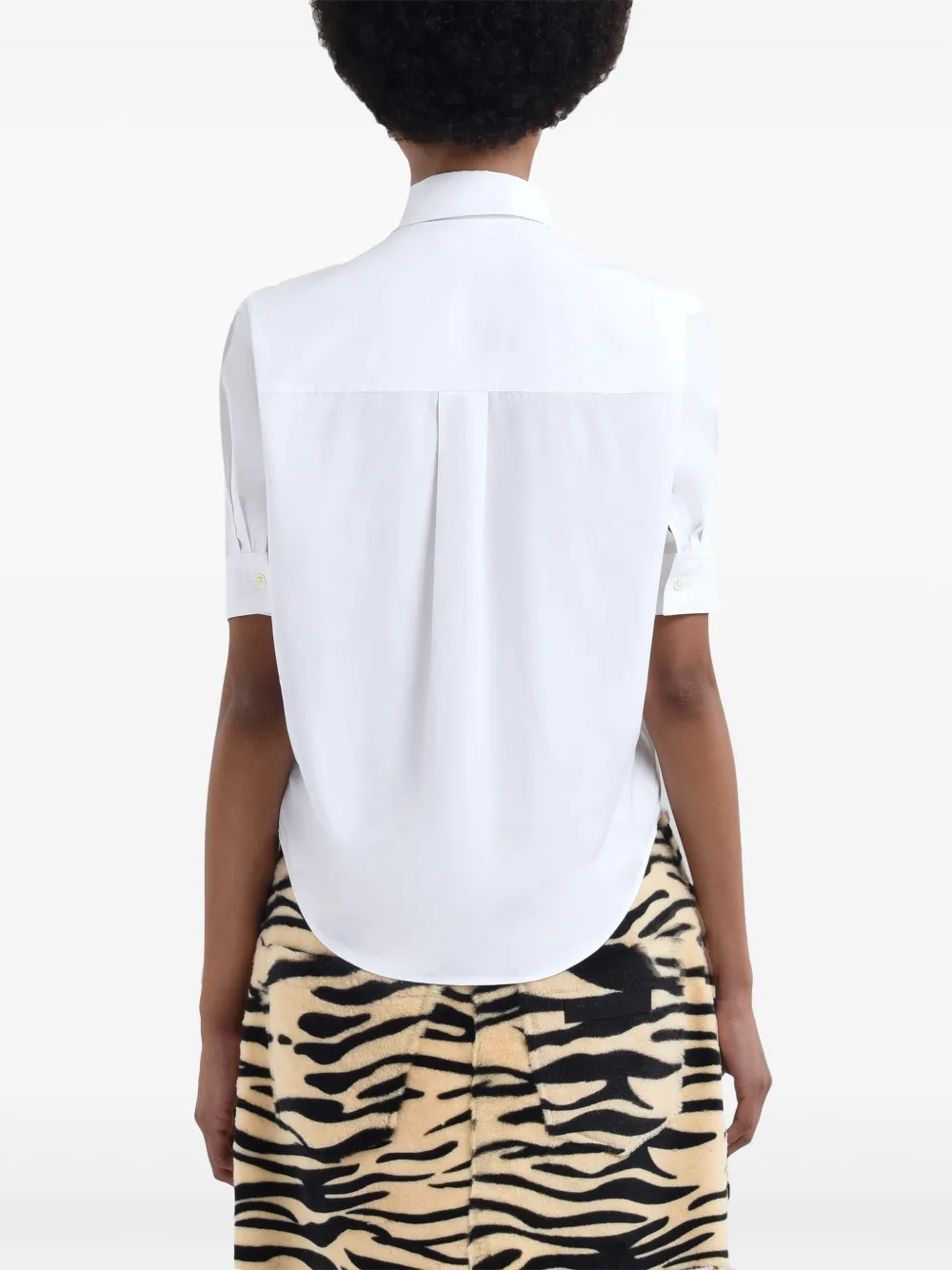 Marni Blouse met korte mouwen Wit