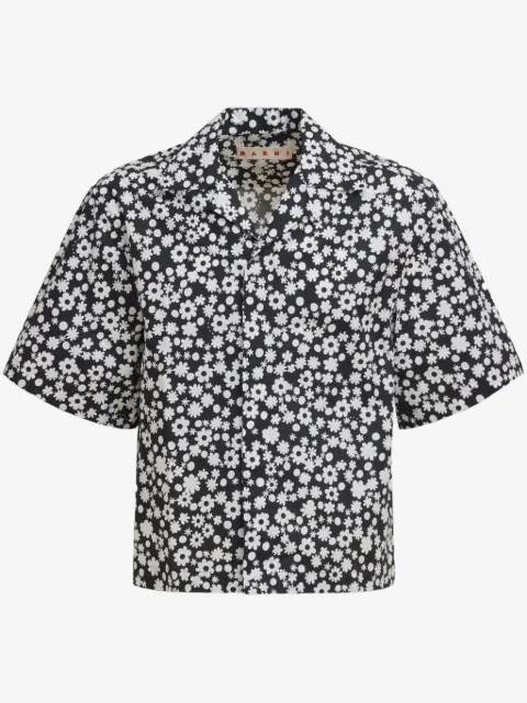 Marni all-over floral print shirt 