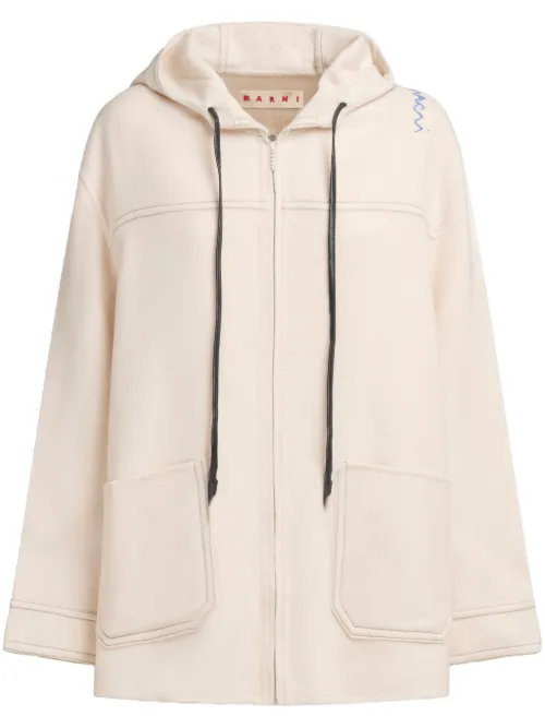 Parka à broderies - Marni - Modalova