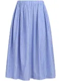 Marni striped midi skirt - Blue