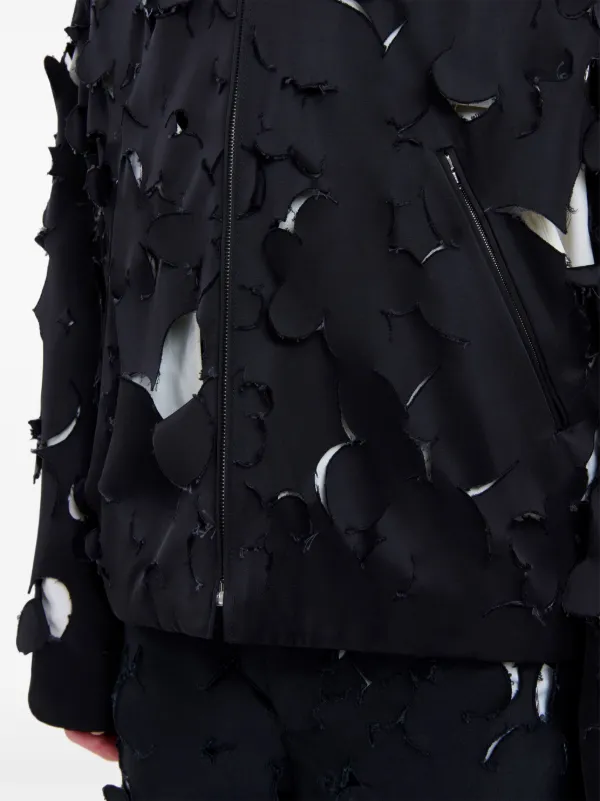 Marni cut-out Bomber Jacket | Black | FARFETCH ID Marni cut-out Bomber Jacket | Black | FARFETCH ID