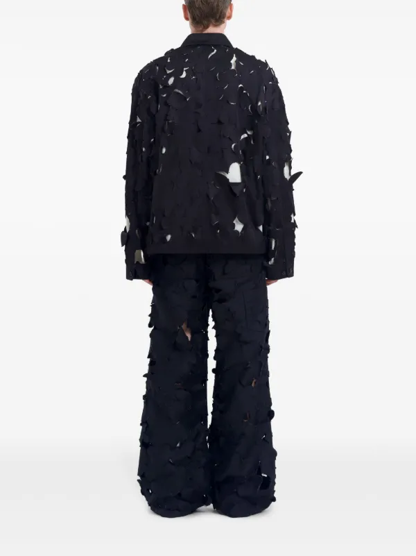 Marni カットアウト ボンバージャケット | ブラック | FARFETCH JP