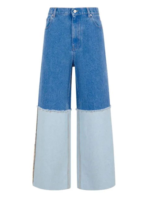 Marni jeans con paneles