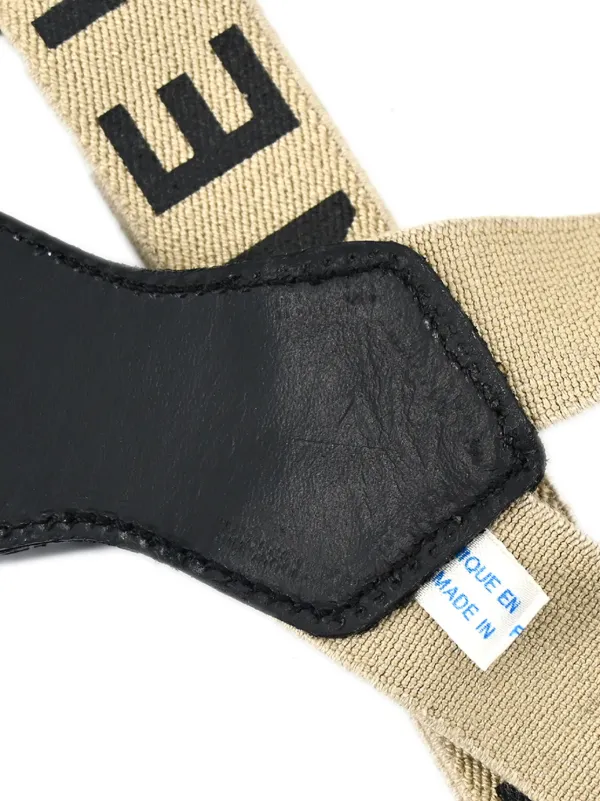 CHANEL Pre-Owned 1990-2000 ロゴ サスペンダー | ニュートラル