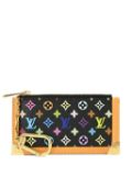 Louis Vuitton Pre-Owned 2003 x Takashi Murakami Pochette Cles wallet - Black