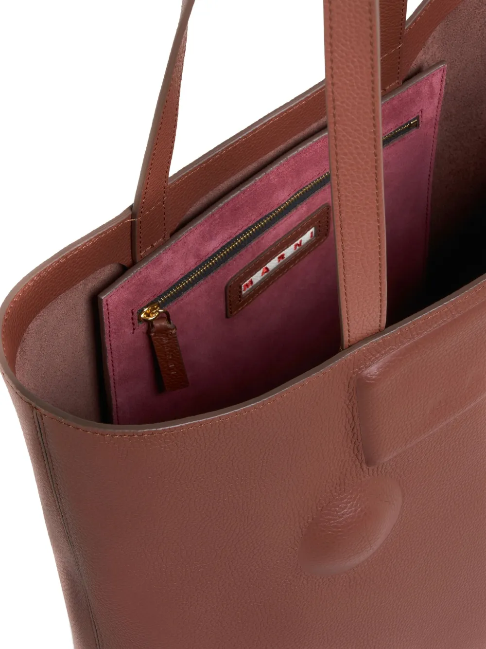 Marni Trunkaroo shopper Bruin
