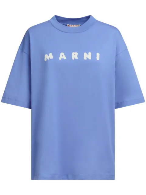 Marni playera con logo estampado