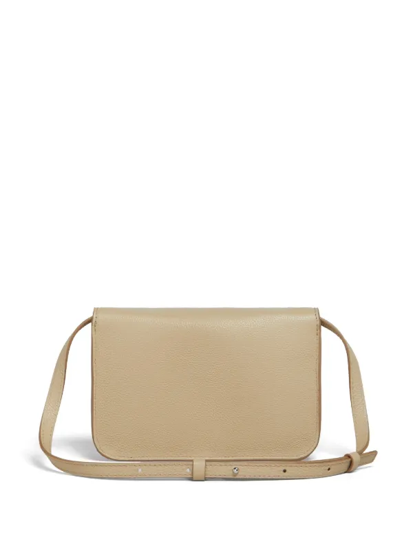 Marni レザー ショルダーバッグ | ニュートラル | FARFETCH JP
