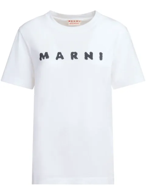 Marni logo print T-shirt