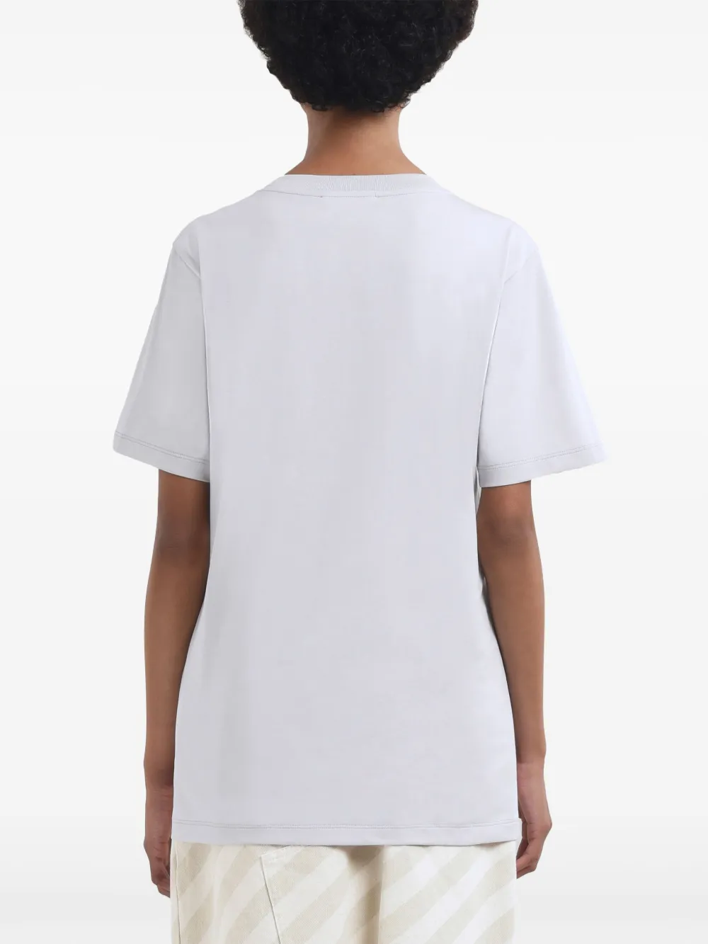 Marni T-shirt met ronde hals Wit