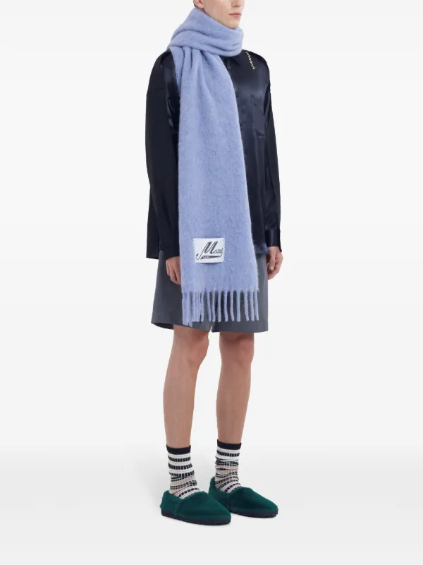 ショートパンツ Marni Flared Virgin Wool Tailored Shorts Marni virgin-wool Tailored Shorts | Grey | FARFETCH