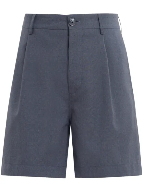 Marni short en laine vierge - Gris - Marni - Modalova