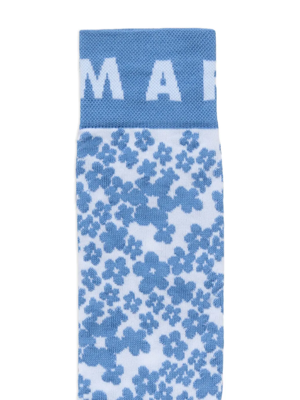 Marni Logo-intarsia sokken Blauw