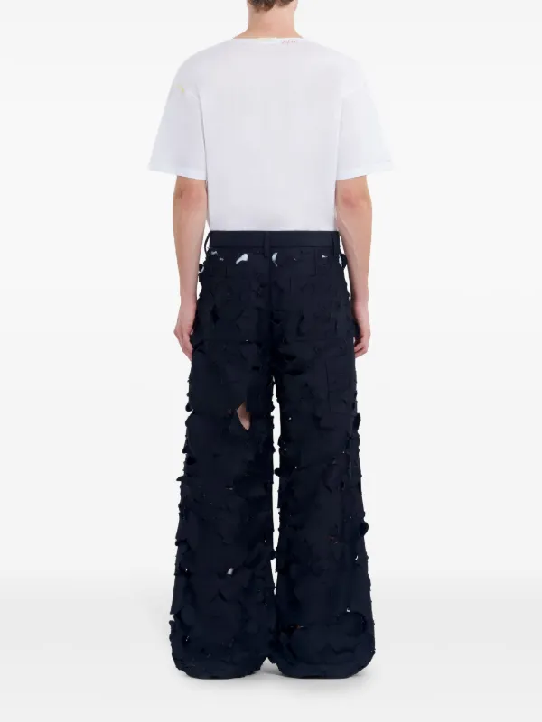 Marni カットアウト パンツ | ブラック | FARFETCH JP