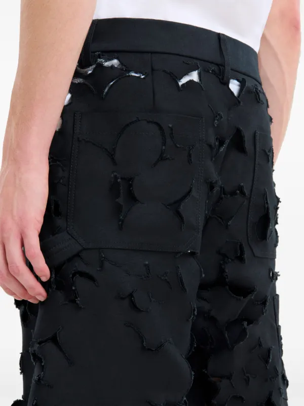 Marni カットアウト パンツ | ブラック | FARFETCH JP