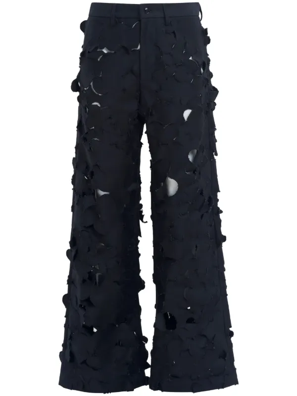 Marni カットアウト パンツ | ブラック | FARFETCH JP