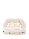 Themoirè Tia clutch - White