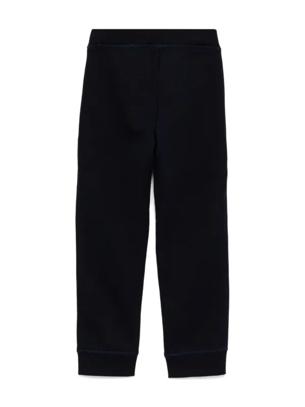 Burberry Kids Cotton Track Pants Blue FARFETCH ID