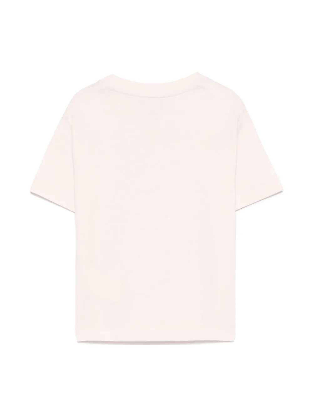 Fendi Kids T-shirt met print Roze