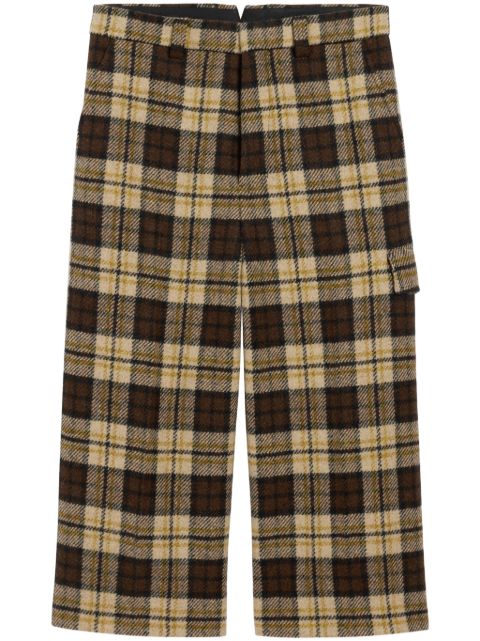 AMI Paris checked trousers