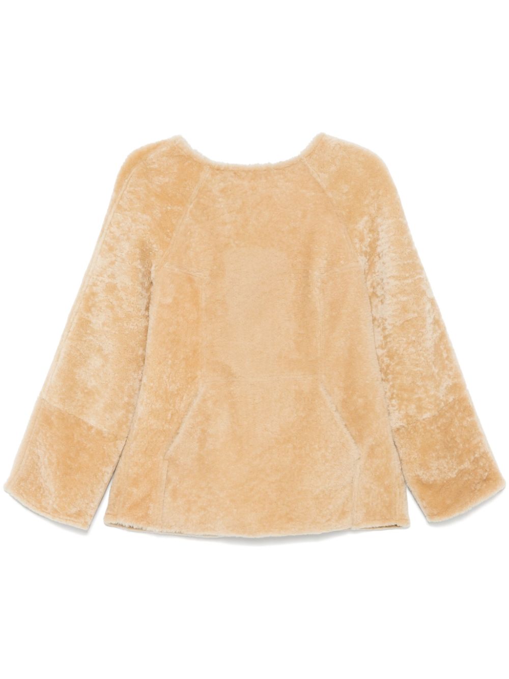 shearling sweatshirt