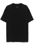 Givenchy logo-embossed T-shirt - Black