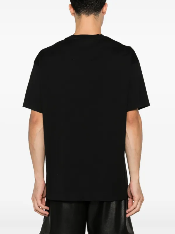 Givenchy logo-embossed T-shirt | Black | FARFETCH