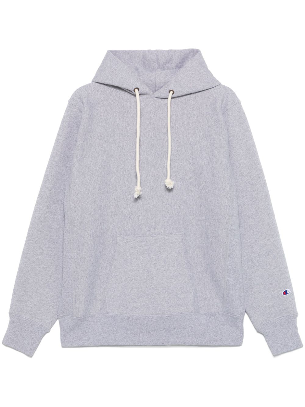 logo-embroidered hoodie