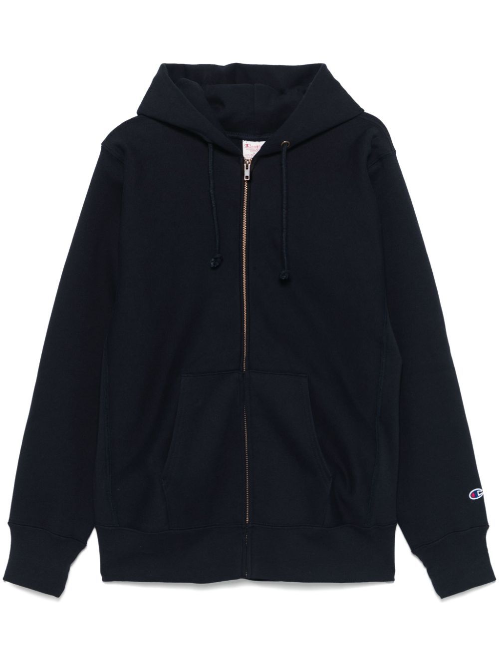 CHAMPION LOGO-EMBROIDERED HOODIE 