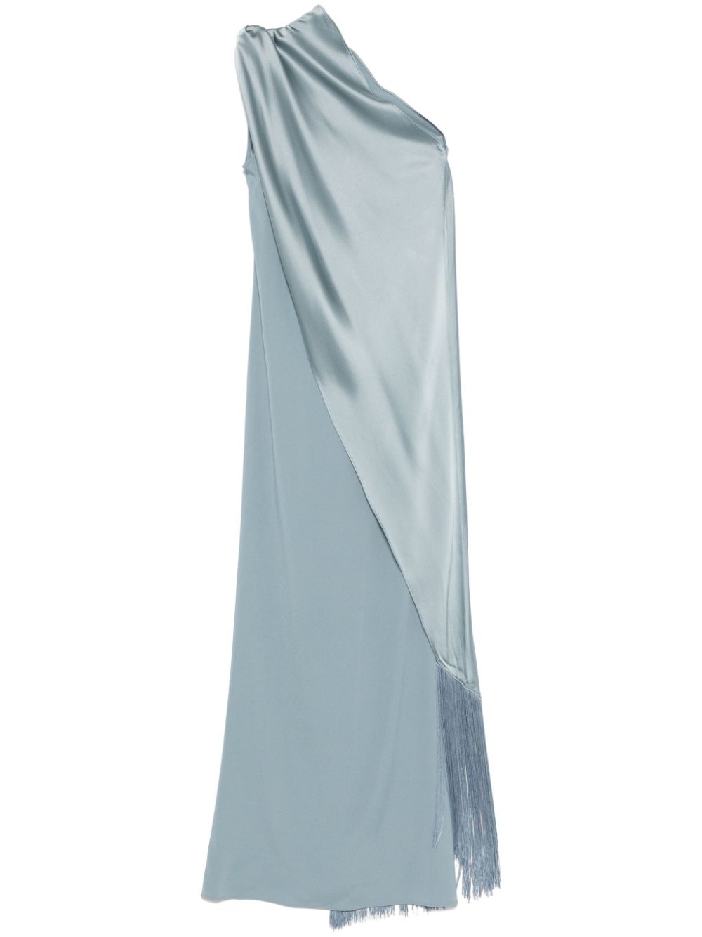 Taller Marmo fringed maxi dress - Blue