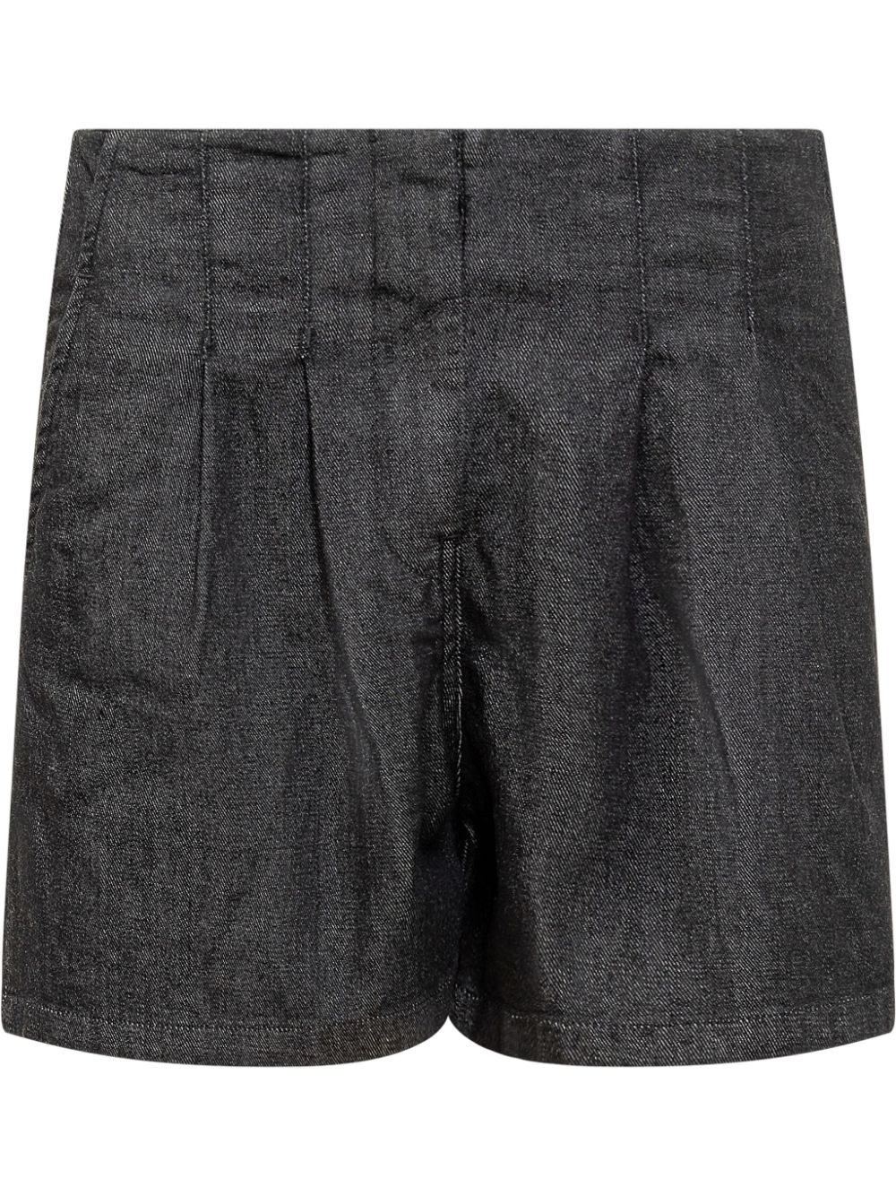 pleated shorts