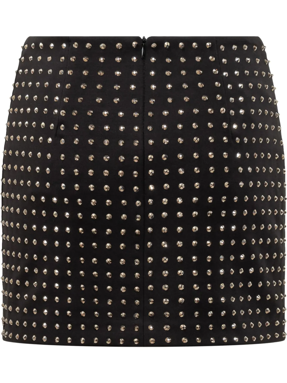 Sportmax stud-embellished skirt - Zwart