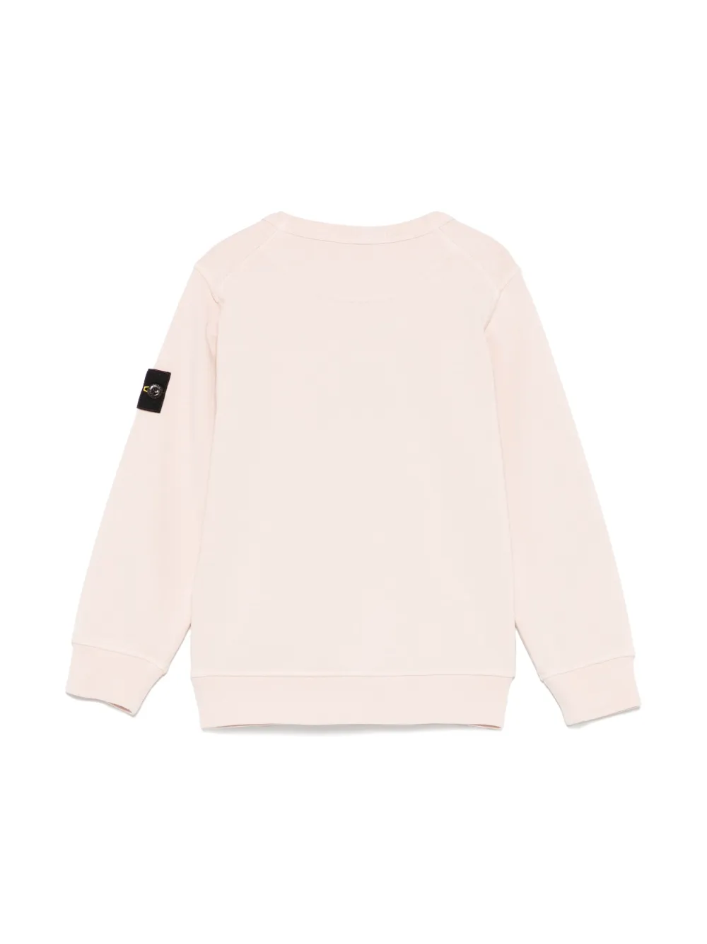 Stone Island Junior Sweater met Compass-logopatch - Roze