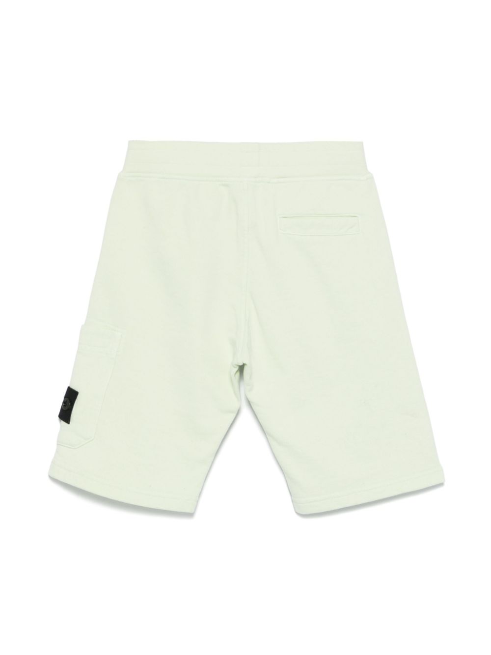 Stone Island Junior Compass-badge track shorts - Groen