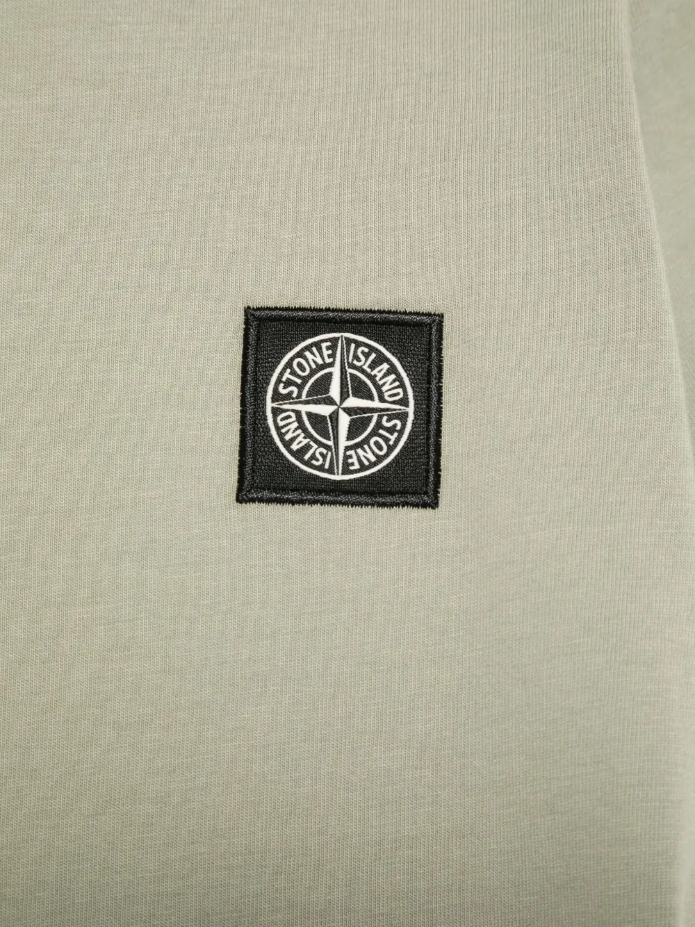 Stone Island Junior T-shirt met Compass-patroon Groen