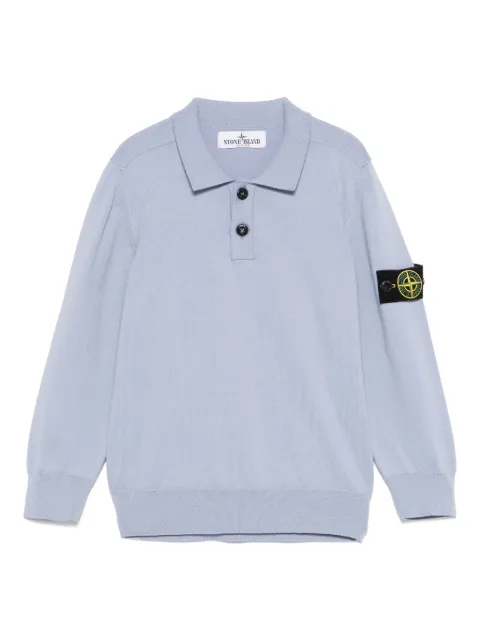 Stone Island Junior Compass-badge polo shirt