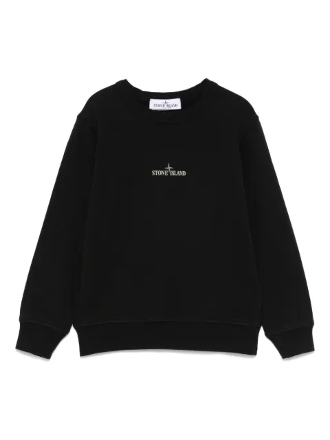 Stone Island Junior logo-print sweatshirt