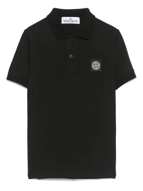 Stone Island Junior قميص بولو بنقش بوصلة