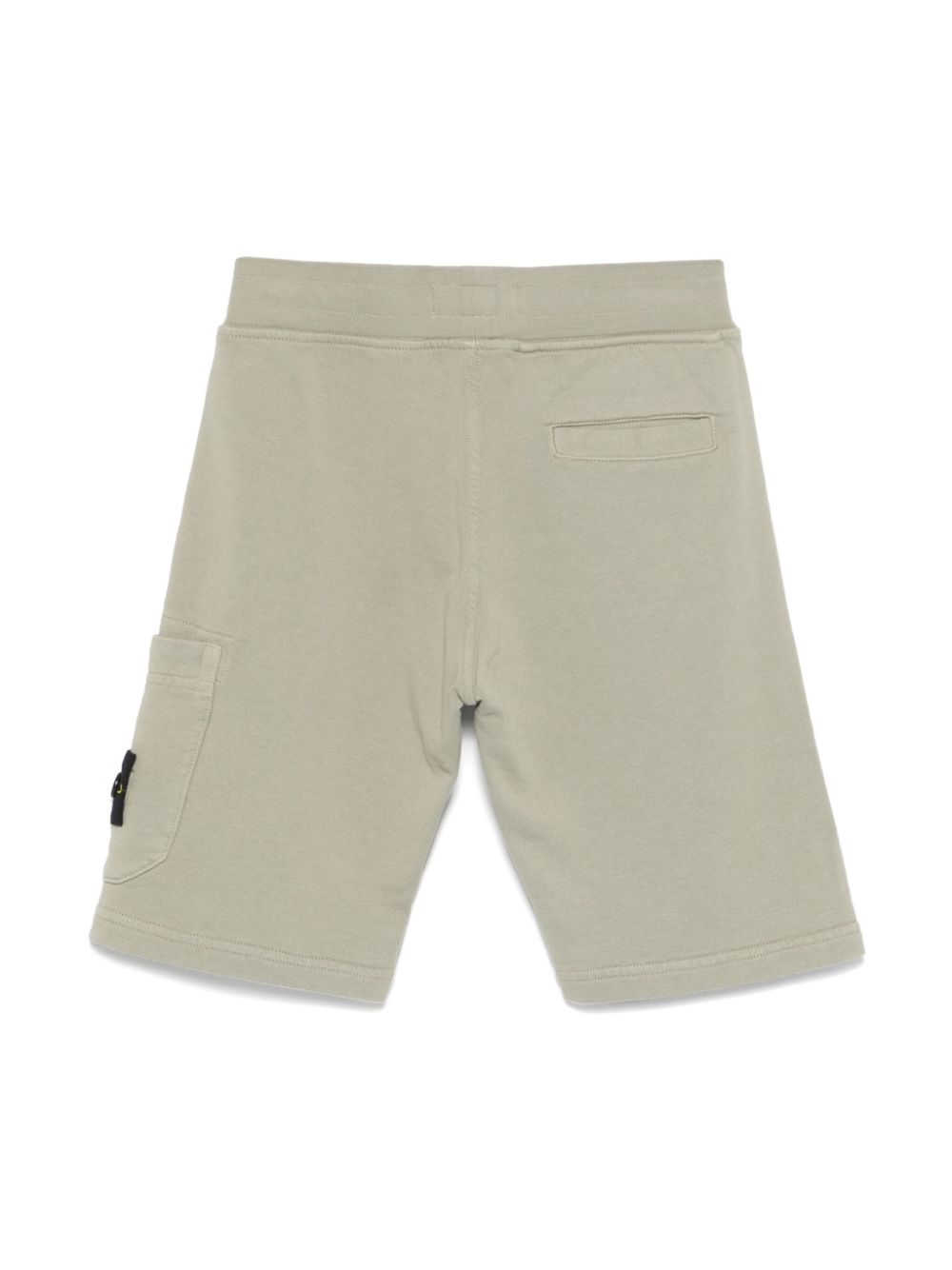 Stone Island Junior Compass-badge track shorts - Groen