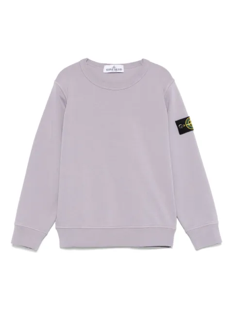 Stone Island Junior 罗盘徽章卫衣
