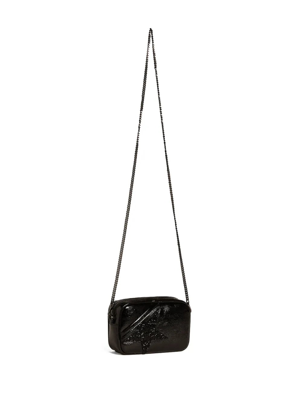 Golden Goose Mini Star Cross Body Bag In Black