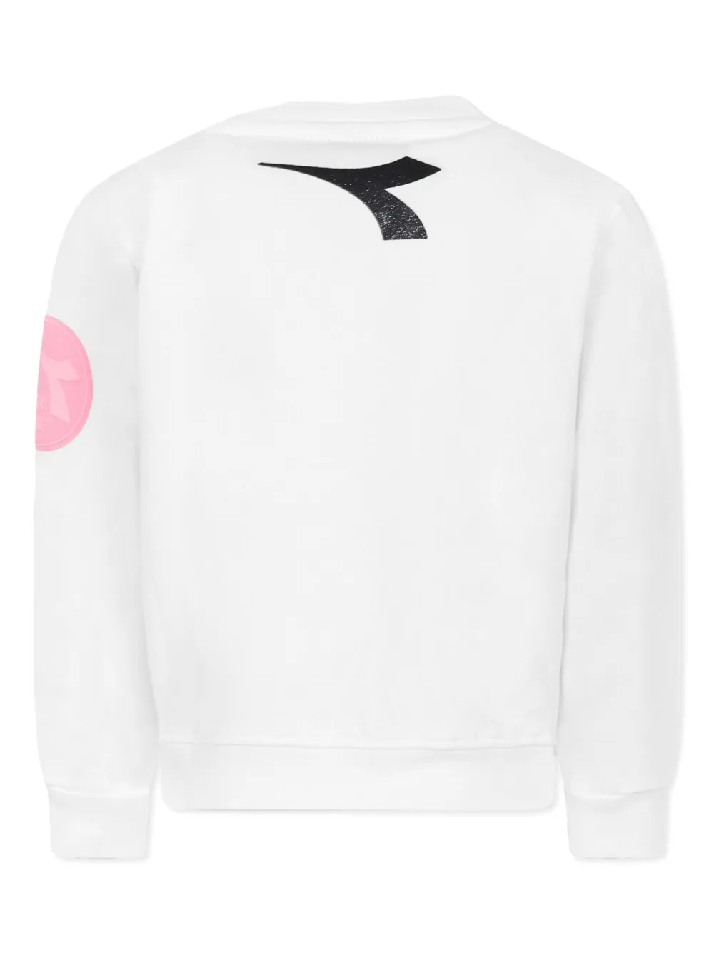 Diadora Junior Sweater met logoprint Wit