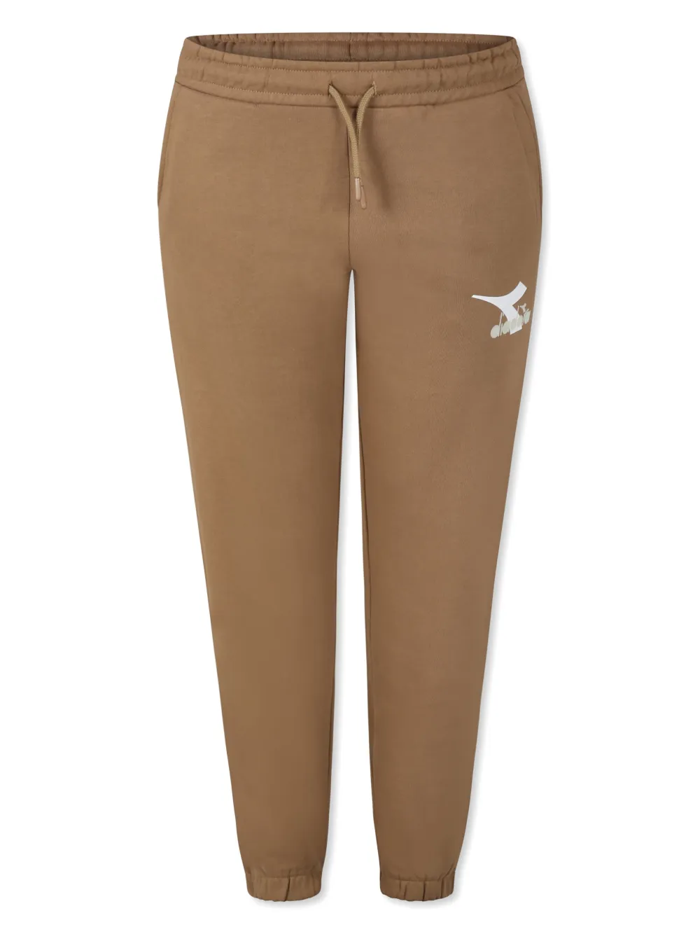 Diadora Junior Trainingsbroek met logoprint Bruin