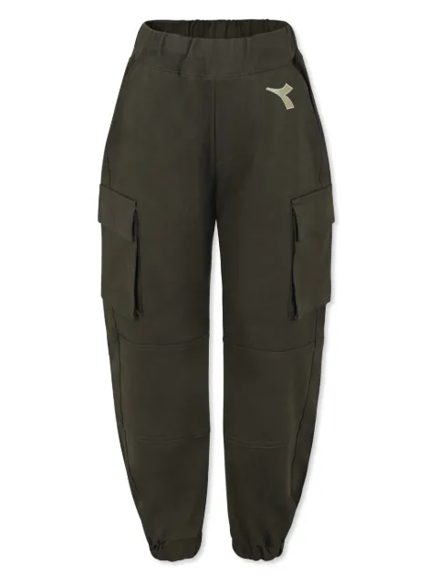 Diadora Junior logo-appliqué trousers