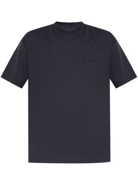 Givenchy embossed-logo T-shirt Men