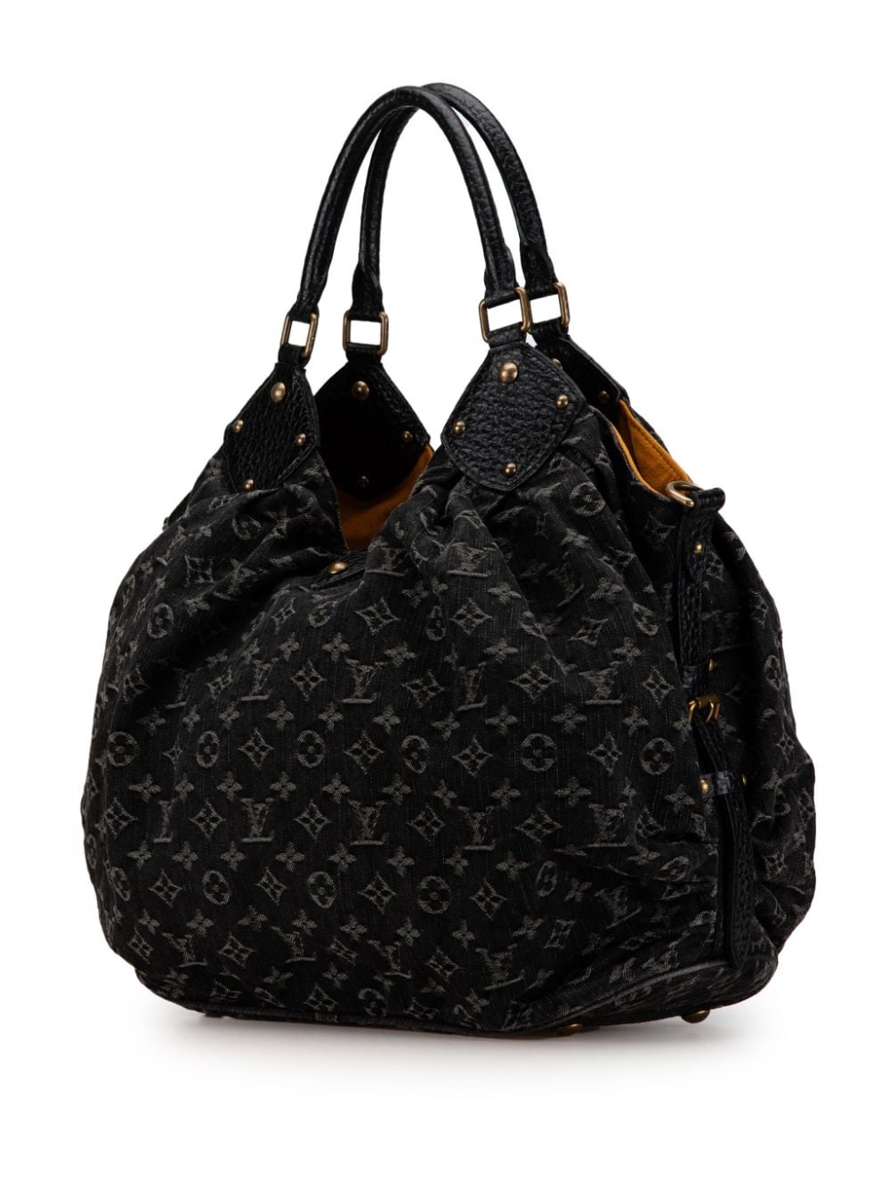 Louis Vuitton Pre-Owned 2007 Monogram Denim Mahina XL hobo bag - Zwart